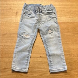 Cat & Jack Light Blue Distressed Jeans
